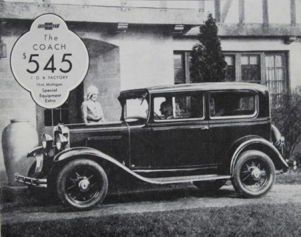 Chevrolet Modelprogram 1930 Carbrochure (7707)